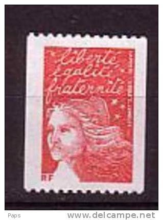 2001-N° 3418b** MARIANNE DU 14 JUILLET.N° NOIR - Unused Stamps