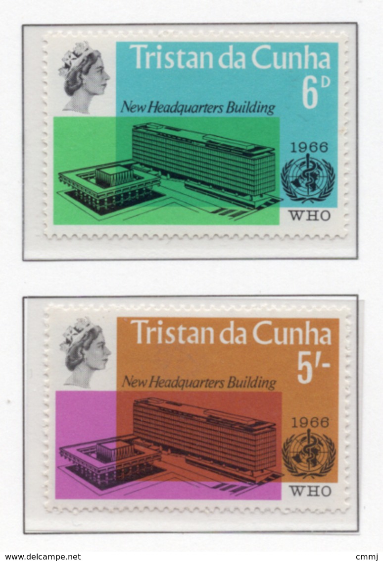 1966 - TRISTAN DA CUNHA - Mi.  Nr. 99/100 - NH - (UP131.1) - Tristan Da Cunha