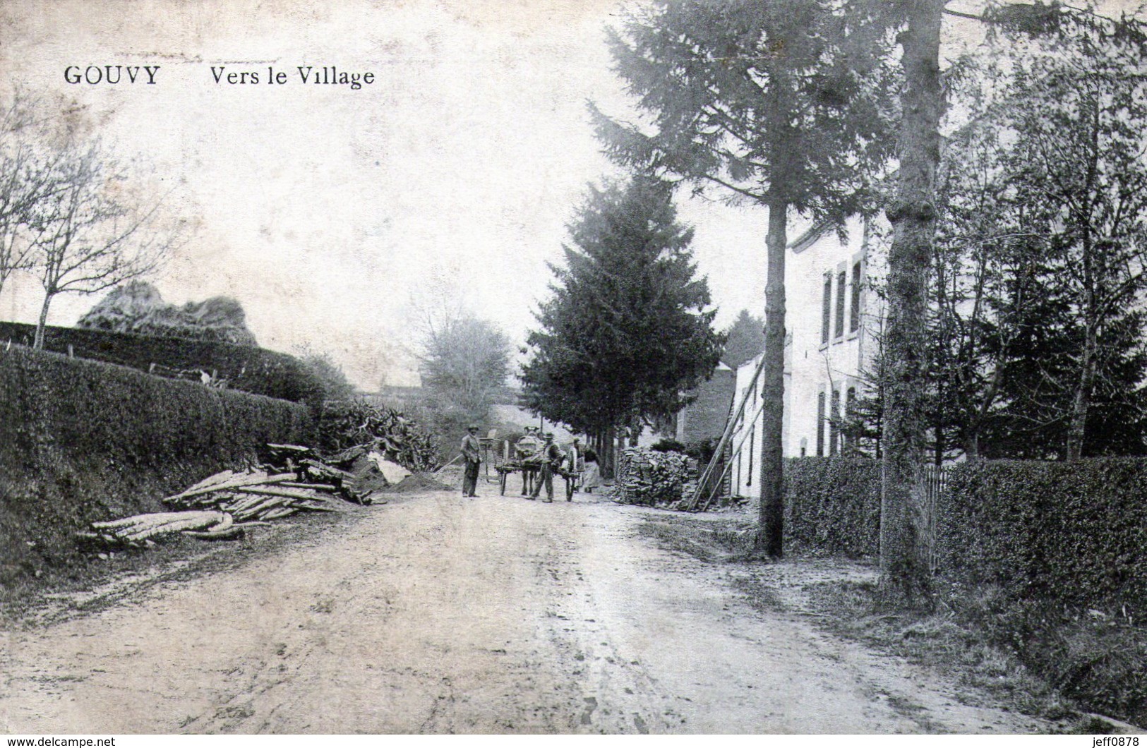 BELGIQUE - GOUVY - Vers Le Village - Très Bon état - Gouvy