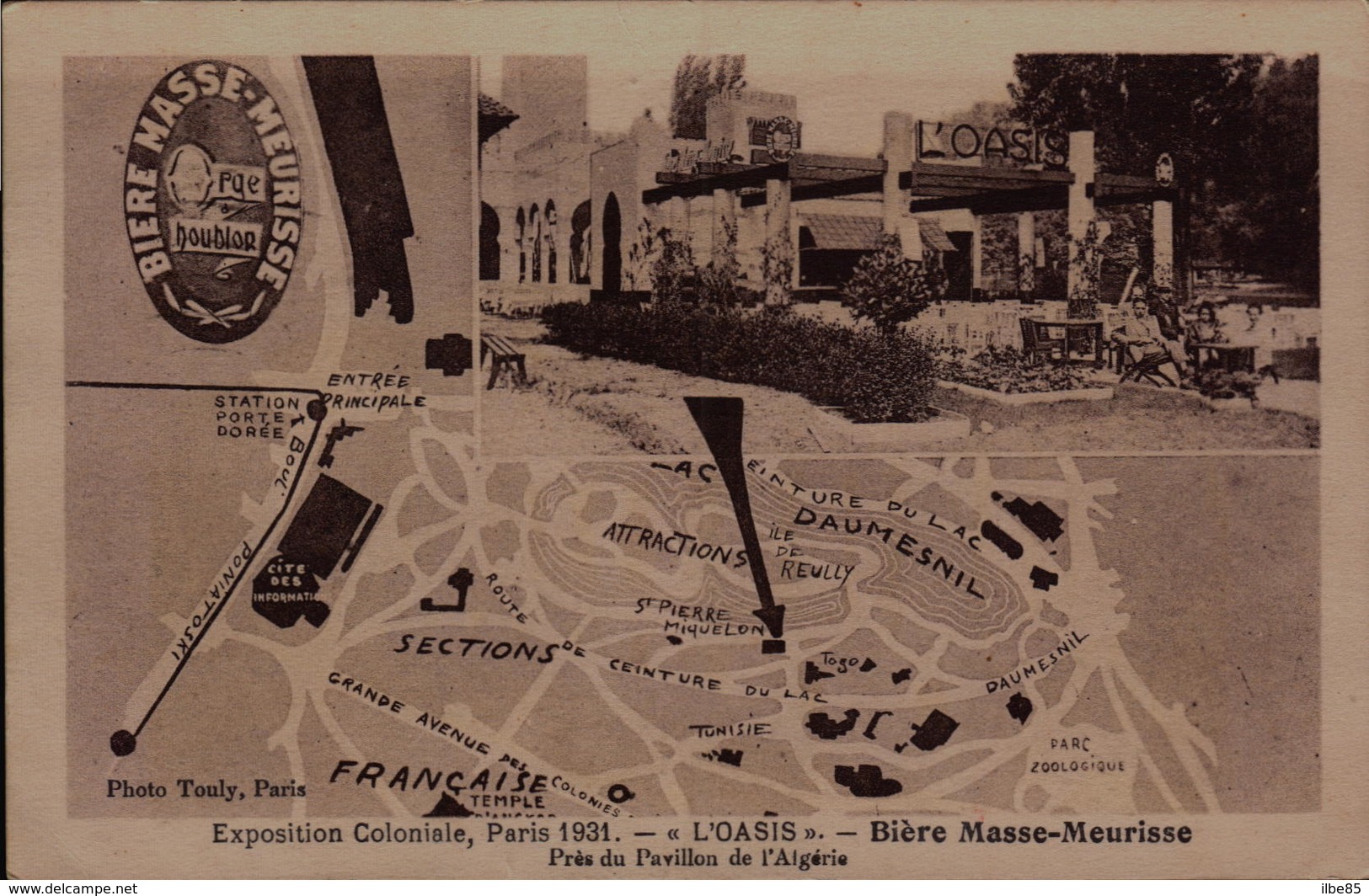 CP   PARIS  75 --- EXPOSITION COLONIALE 1931 - - Expositions