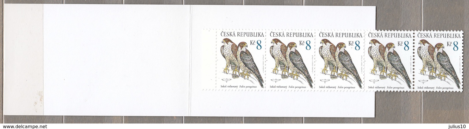 BIRDS Czech 2003 Eagle Booklet MNH Mi 375 (**) #B54 - Aigles & Rapaces Diurnes