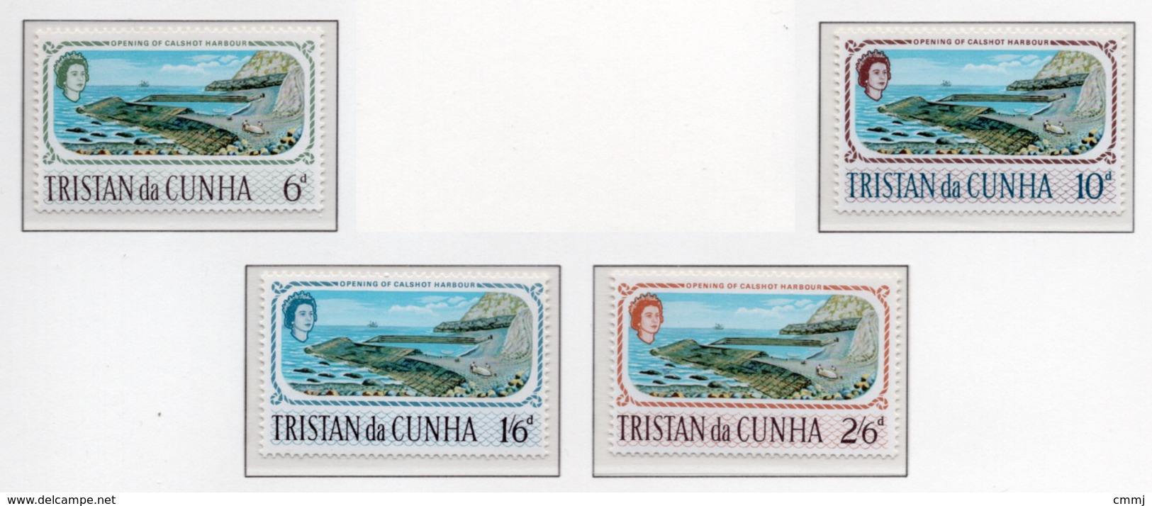 1967 - TRISTAN DA CUNHA - Mi.  Nr. 104/107 - NH - (UP131.1) - Tristan Da Cunha