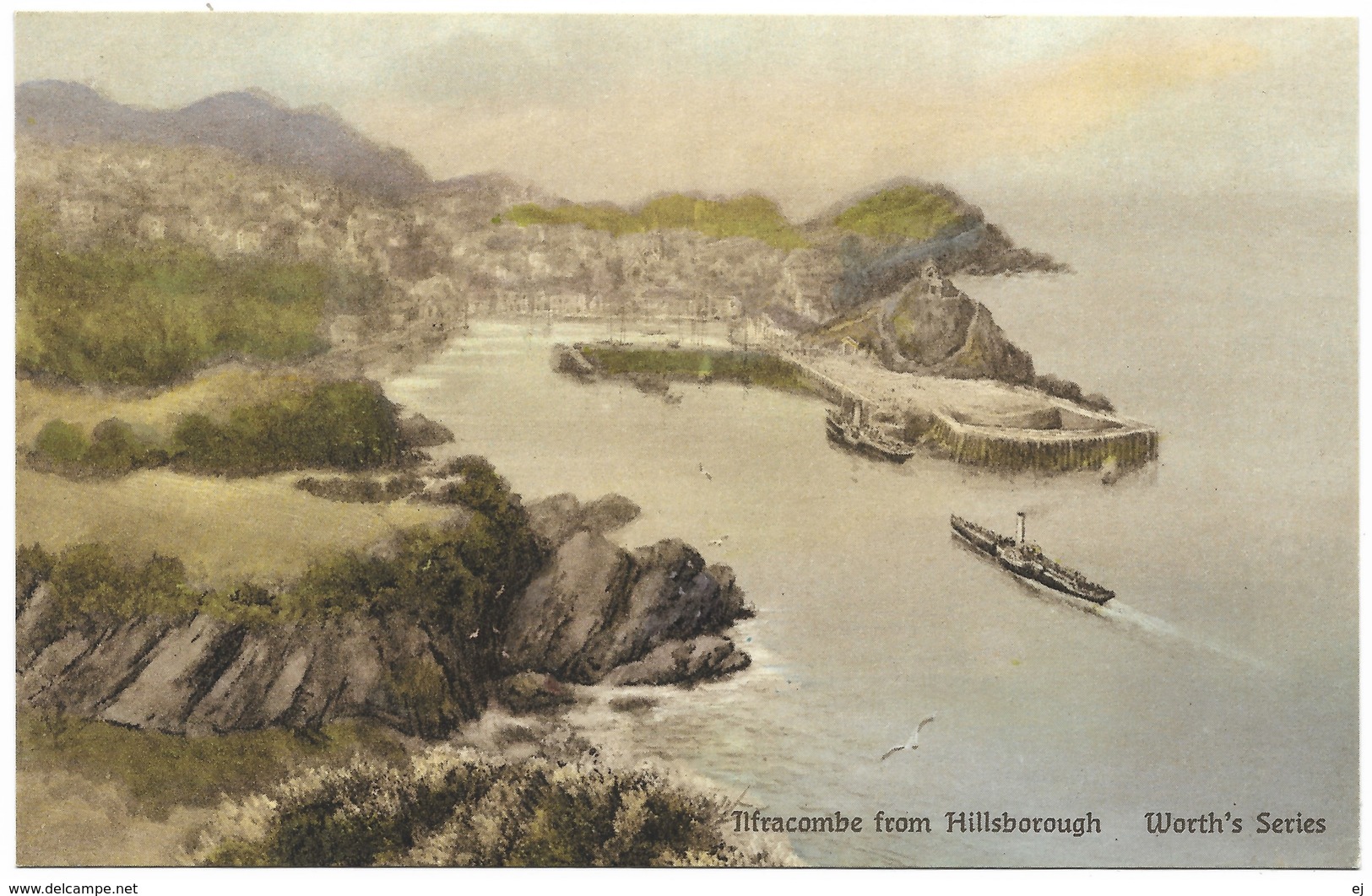 Ilfracombe From Hillsborough - Unused C1921 - Worth's Series - 1900-1949