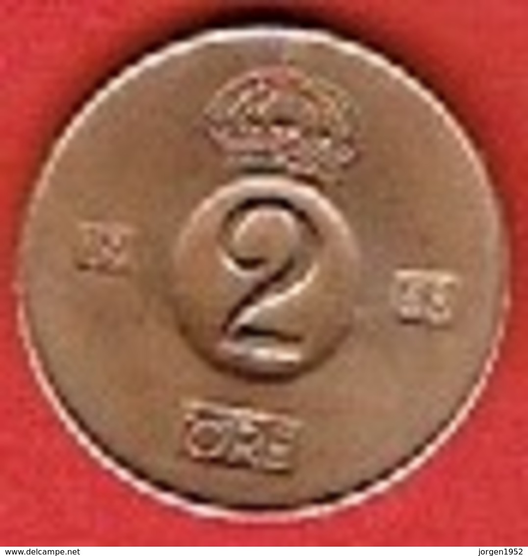 SWEDEN  #  2 ØRE FROM 1968 - Suède