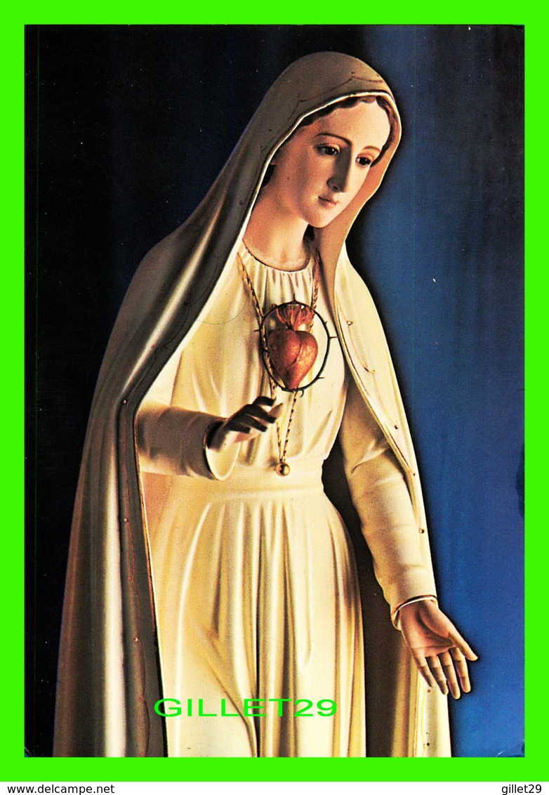 RELIGIONS - COEUR IMMACULÉ DE MARIE - CIRCULÉE - FATIMA, PORTUGAL - - Virgen Mary & Madonnas