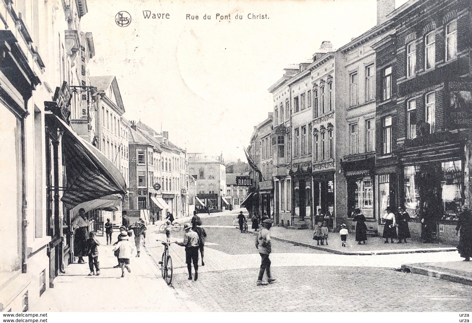 Wavre/Waver-Rue De Pont Du Christ-animée-1920 - Wavre