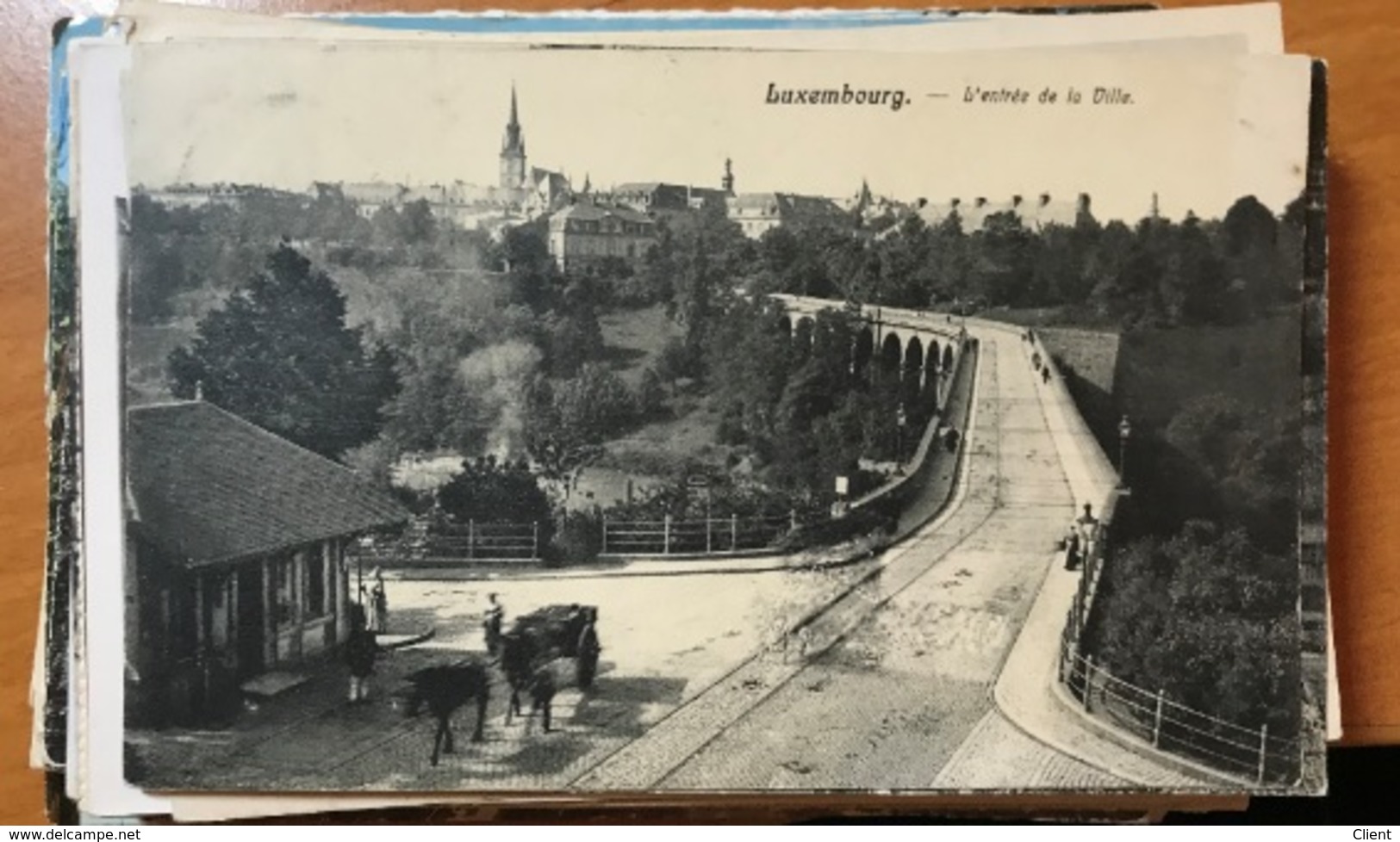 LUXEMBOURG - 100 Cartes Postales Ville de Luxembourg années divers