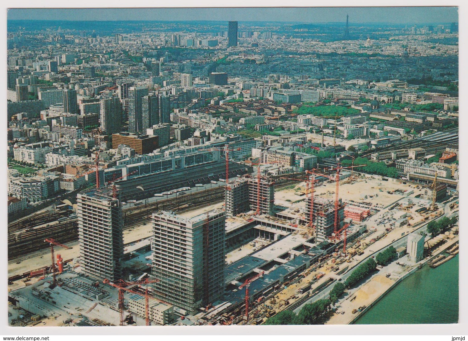 75 - PARIS - Bibliothèque De France - Architecte: D. Perrault - Visites Guidées Du Chantier Travaux - Arrondissement: 13