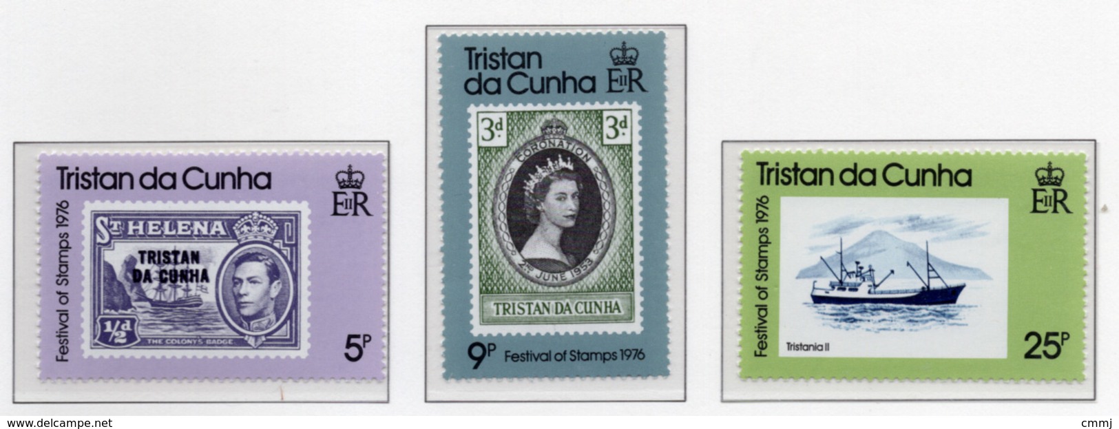 1975 - TRISTAN DA CUNHA - Yv.  Nr. 205/207 - NH - (UP131.3) - Tristan Da Cunha