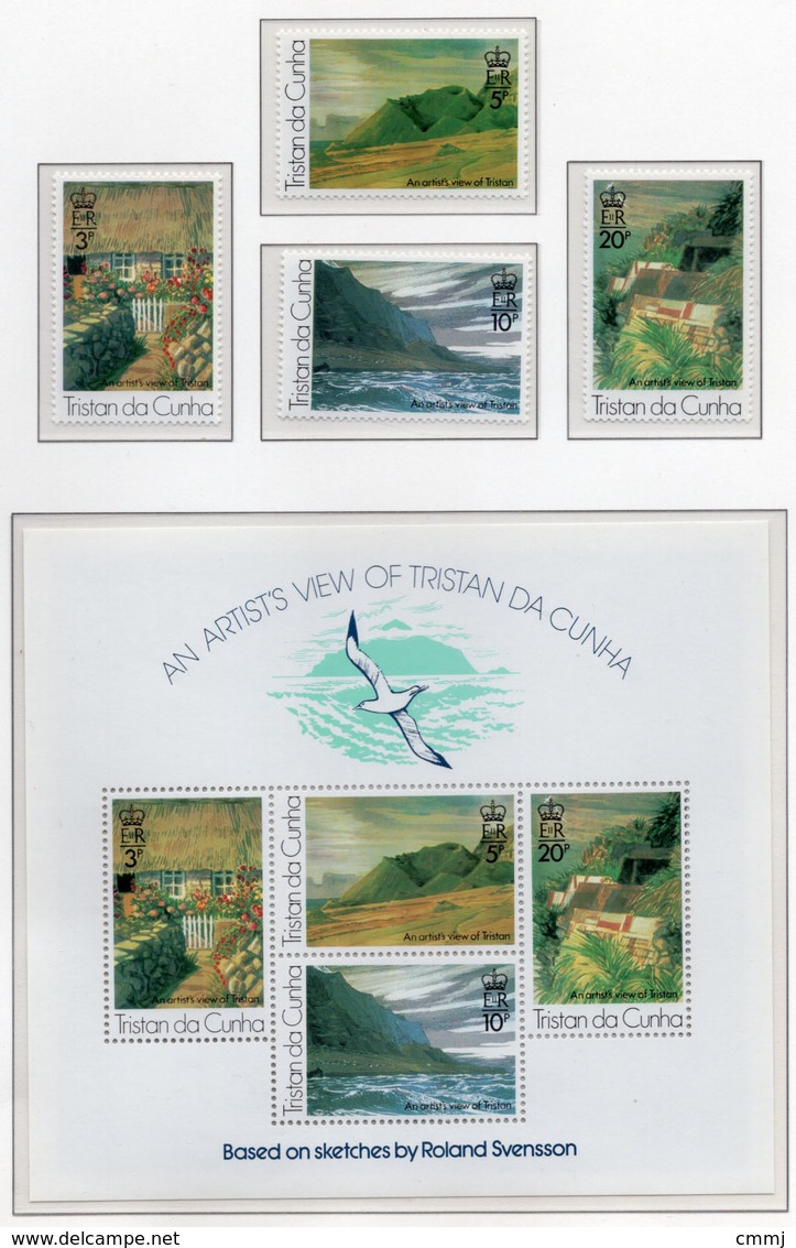 1975 - TRISTAN DA CUNHA - Yv.  Nr. 208/211 + BF 4 - NH - (UP131.3) - Tristan Da Cunha