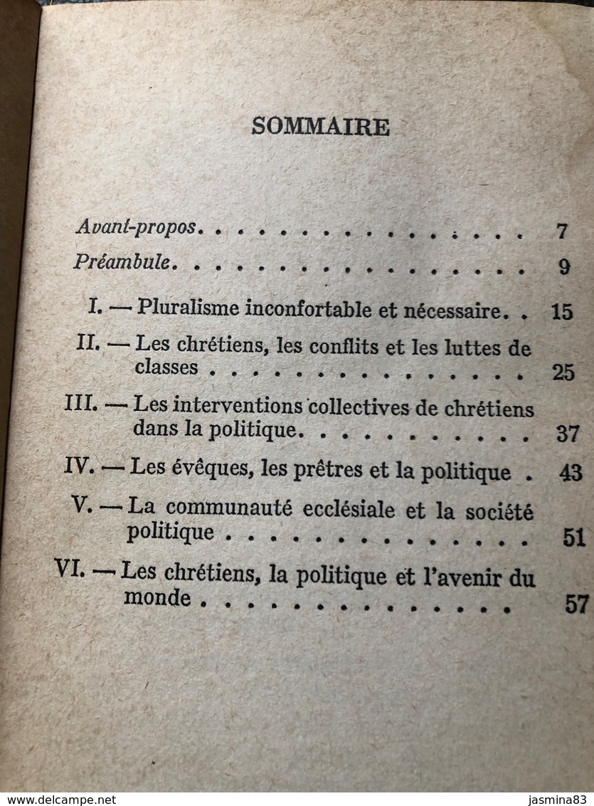 Assemblée Plénière De L'épiscopat Français (livre De 63 Pages De 17,5 Cm Sur 11 Cm) - Religion & Esotérisme