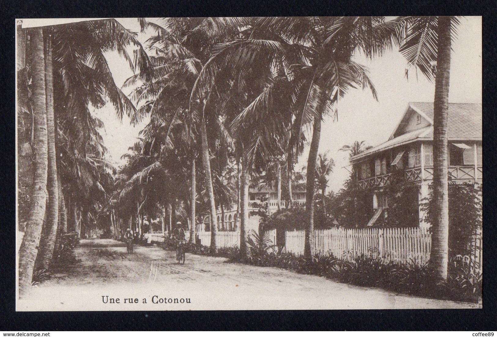 AFRIQUE - DAHOMEY - Une Rue à Cotonou - Dahomey