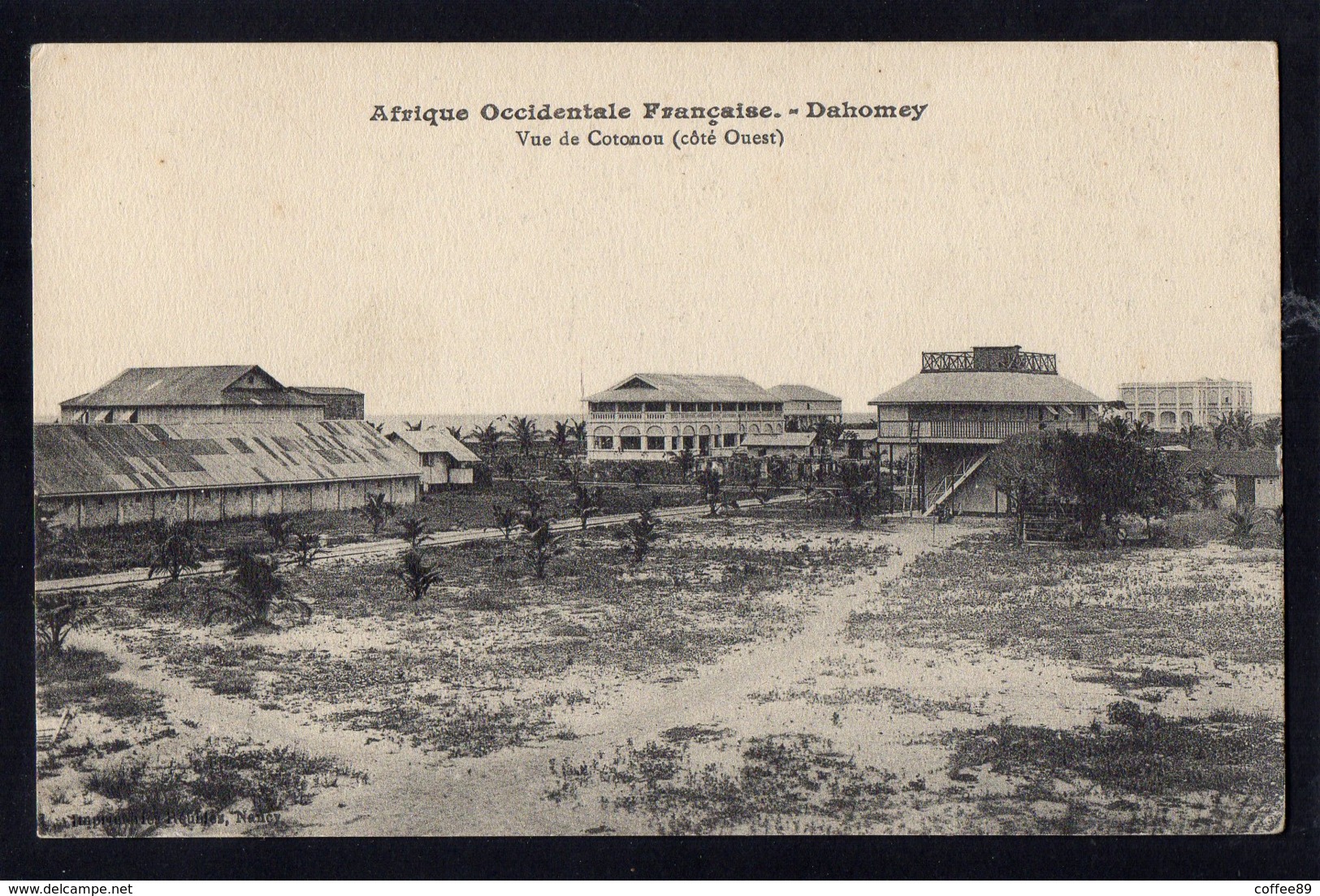 AFRIQUE - DAHOMEY - Vue De Cotonou (côté Ouest) - Dahomey