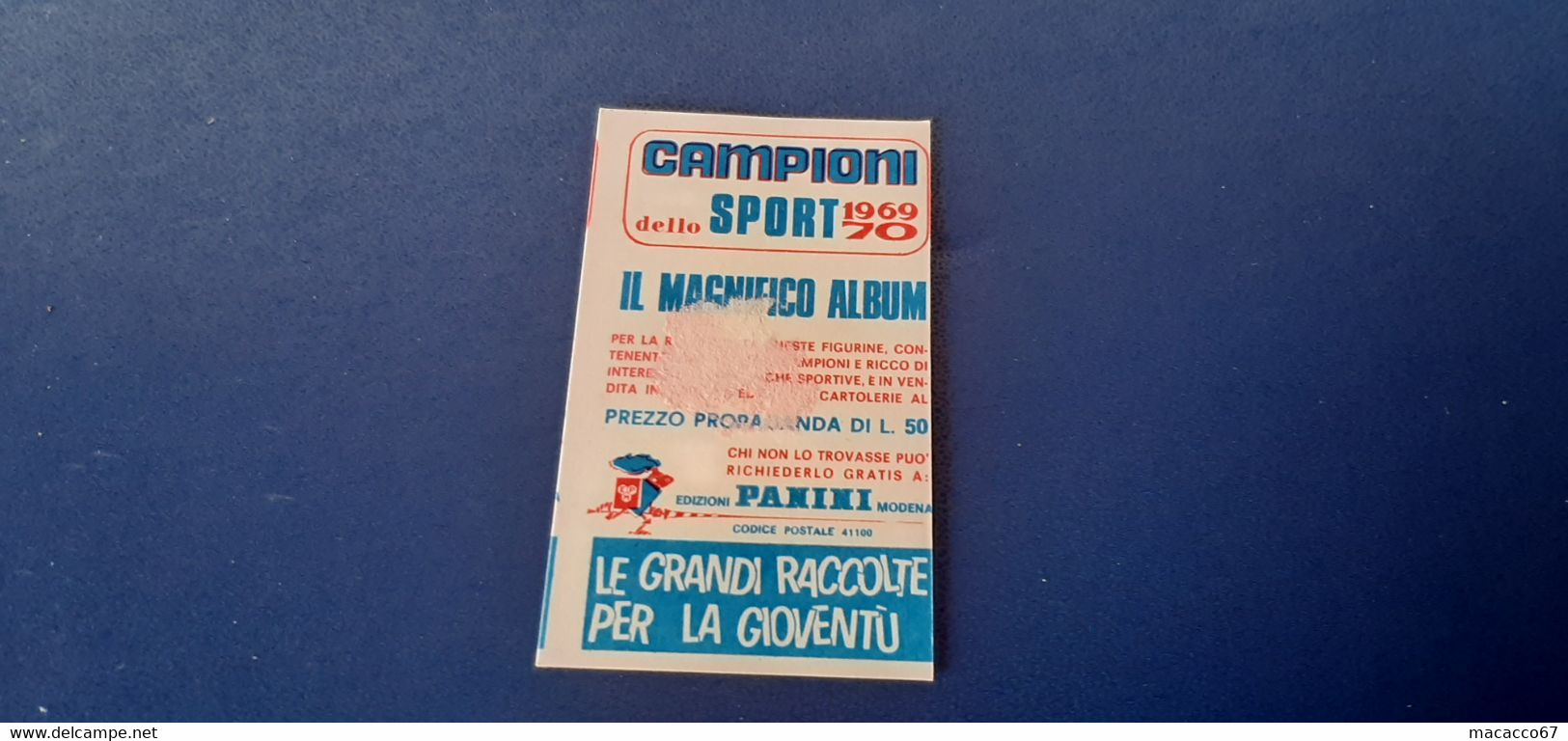 Figurina Panini Campioni Dello Sport 1969 - 020 Ronald Freeman - Edizione Italiana