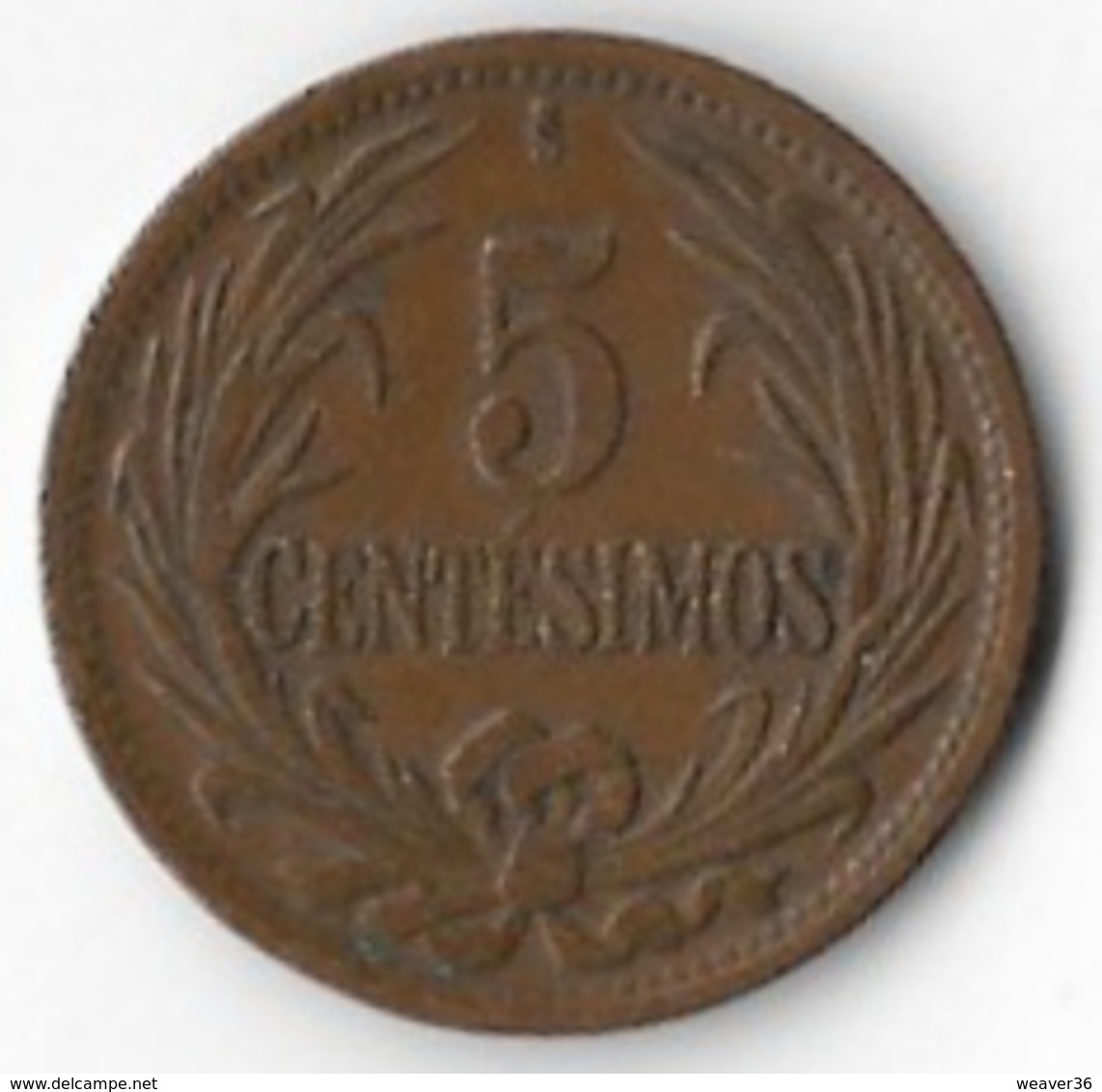 Uruguay 1944 5 Centesimos [C302/1D] - Uruguay