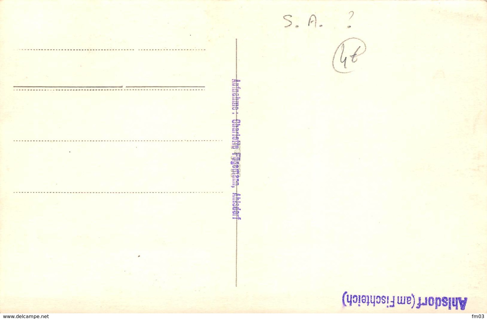 Ahlsdorf - Altri & Non Classificati