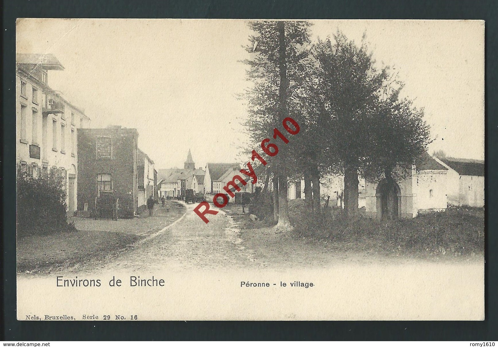 Péronne- (Binche)  Le Village. Nels, Série 29, N°16 - Binche