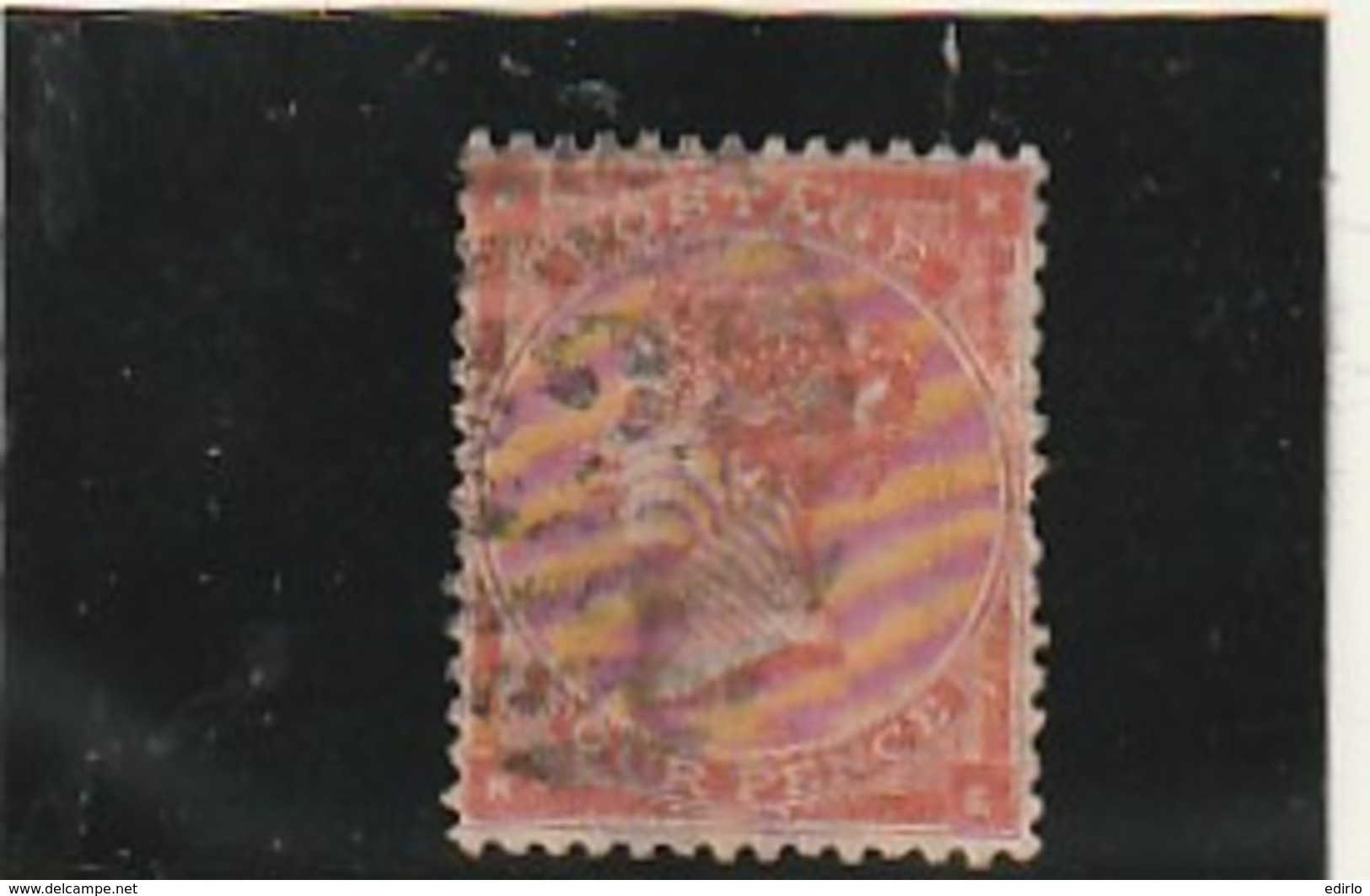 GRANDE BRETAGNE  N°25 Orange Côte 150€ - Used Stamps