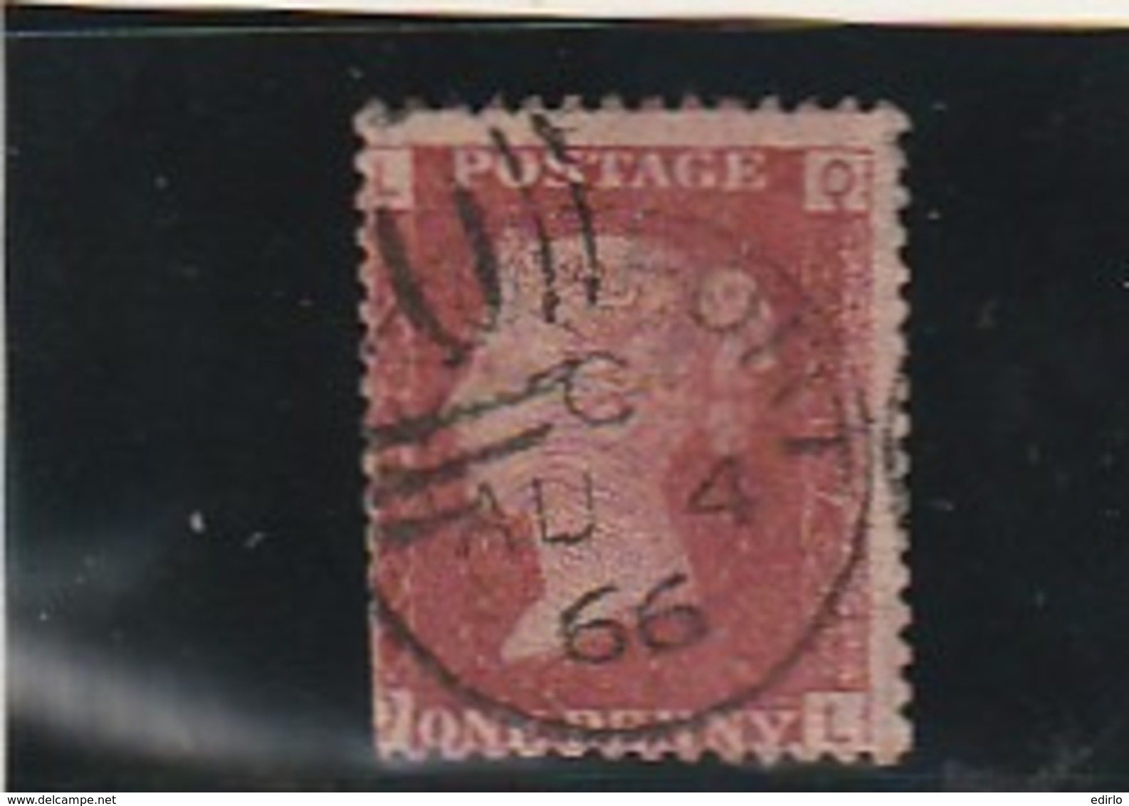 GRANDE BRETAGNE  N°26 1P Brun Rouge Côte 2.50€ - Used Stamps