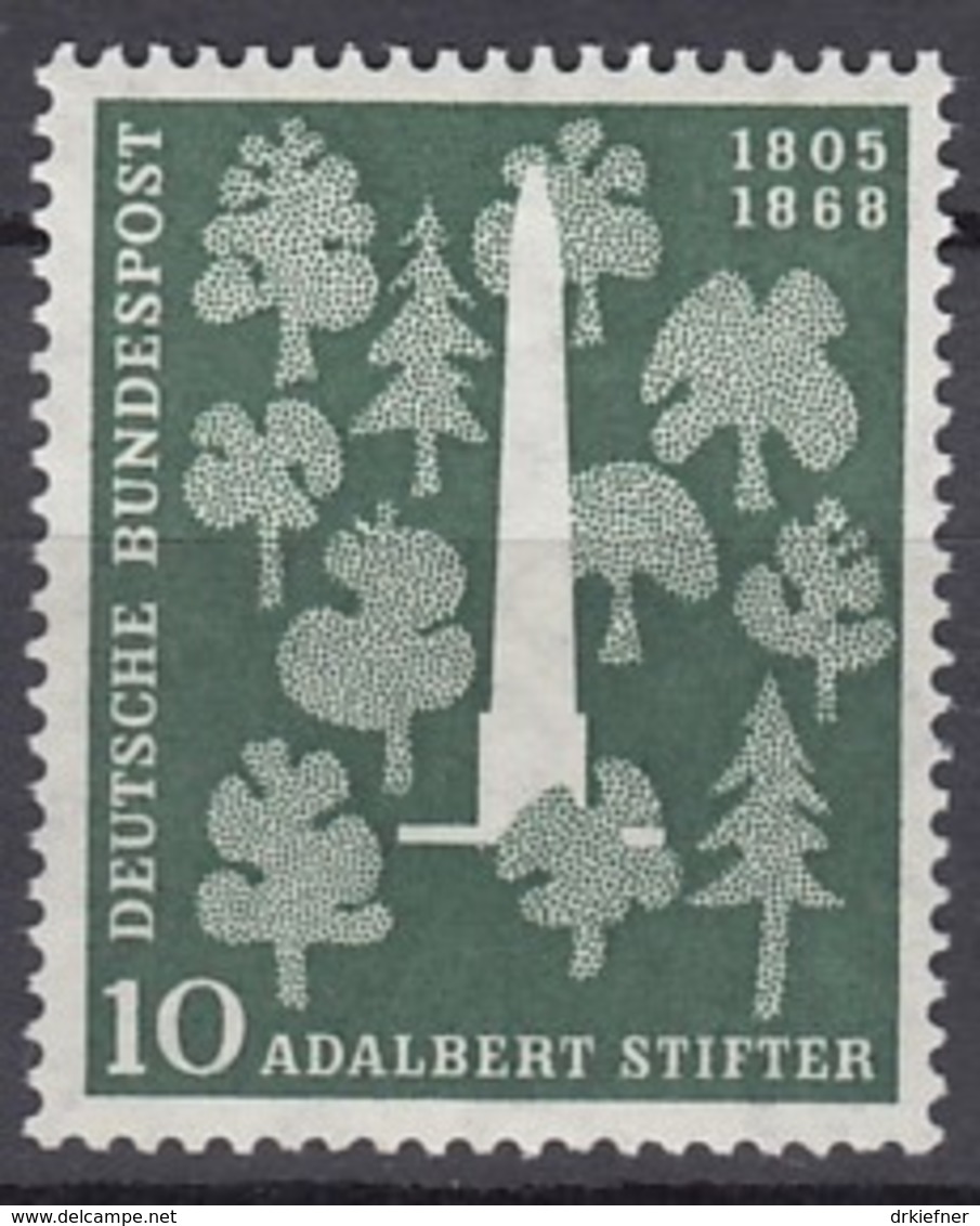 BRD 220, Postfrisch **, Adalbert Stifter 1955 - Ungebraucht