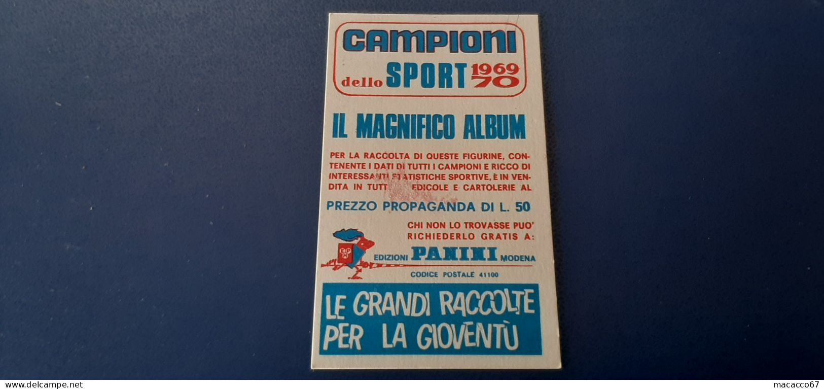 Figurina Panini Campioni Dello Sport 1969 - 115 John Surtees - Edizione Italiana