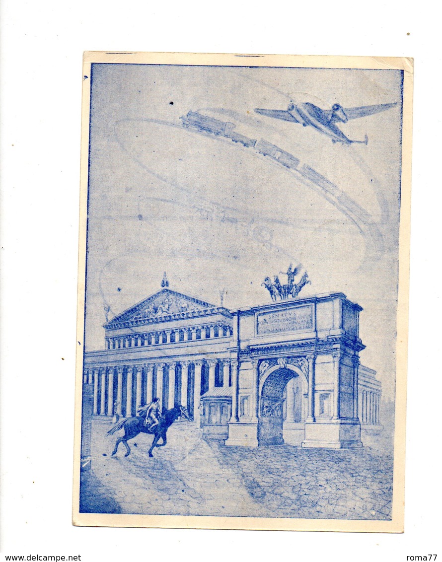 LAB555 - ITALIA 1946,  Convegno Filatelico Nazionale - Roma - Esposizioni Filateliche