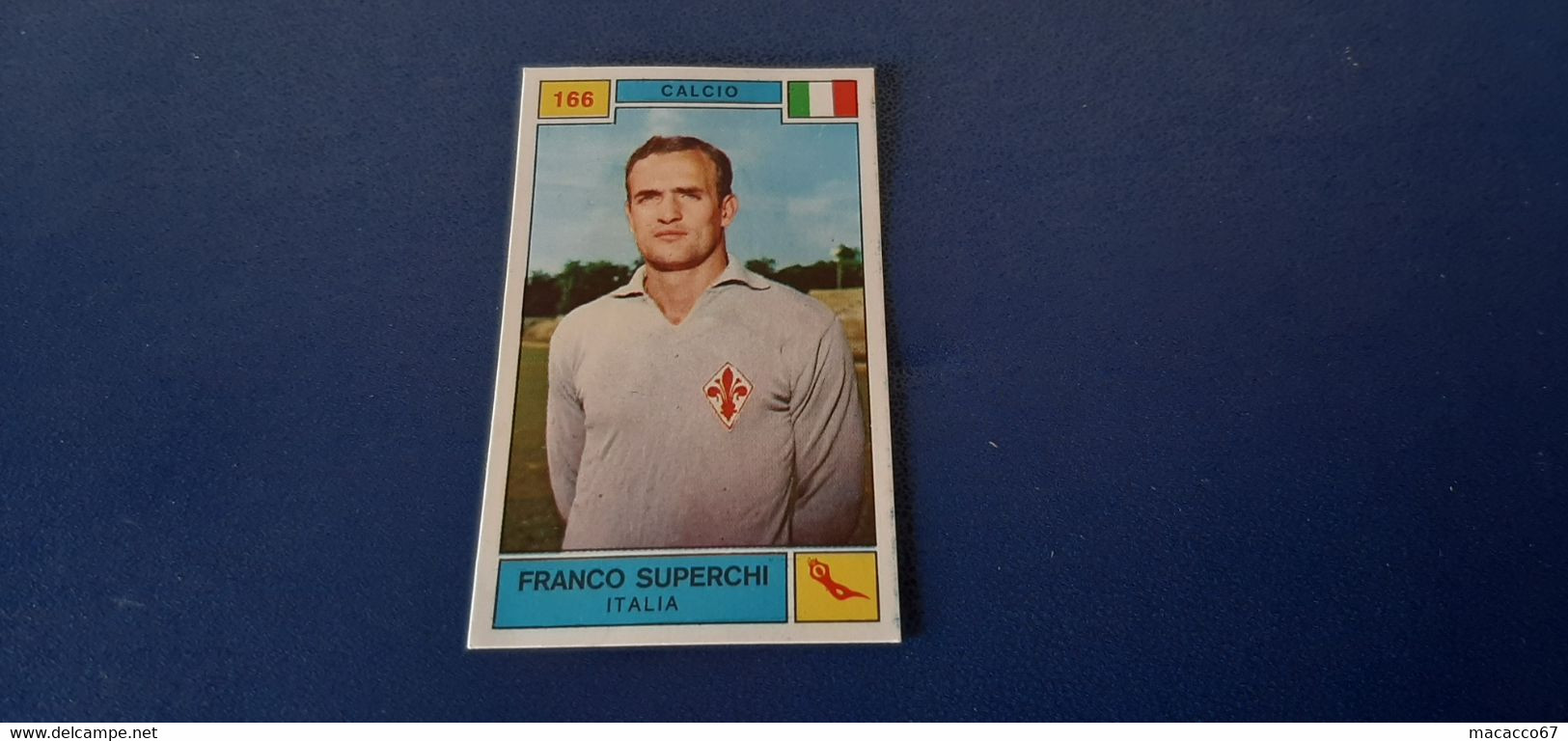 Figurina Panini Campioni Dello Sport 1969 - 166 Franco Superchi - Edizione Italiana