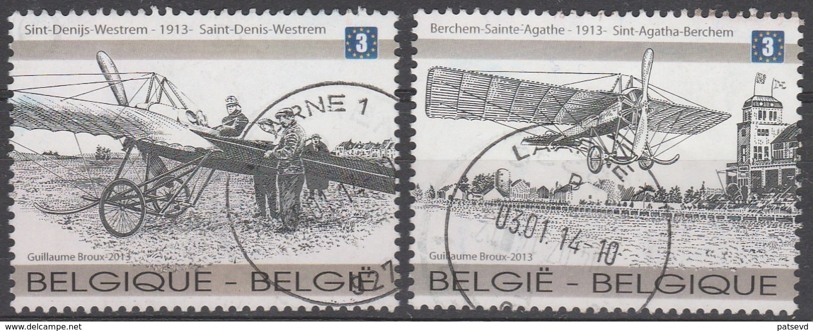 4333/4334 La Poste Aérienne /Luchtpostvlucht Oblit/gestp - Used Stamps