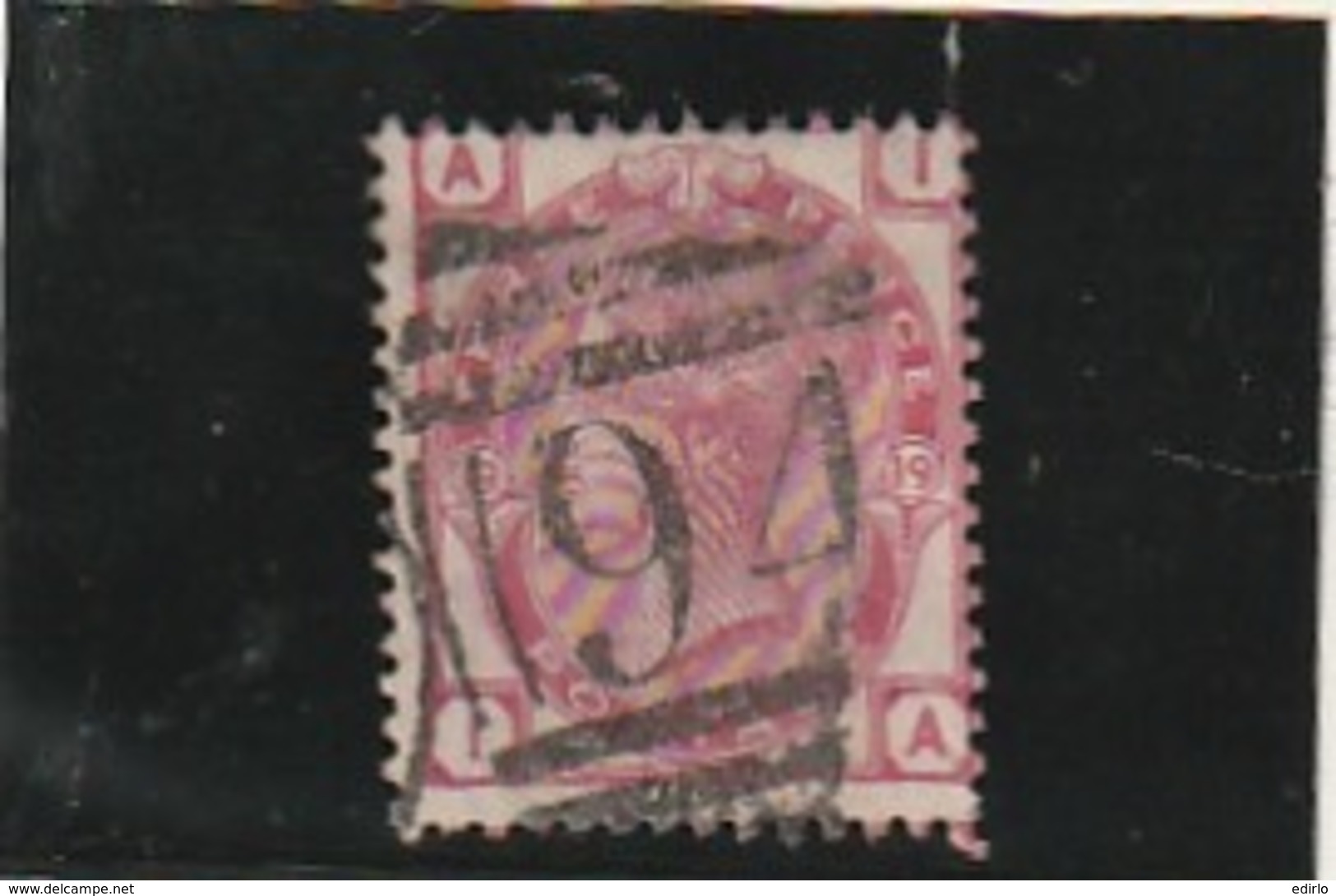 GRANDE BRETAGNE  N°  51 Rose 3D    --- Côte 50€ - Oblitérés