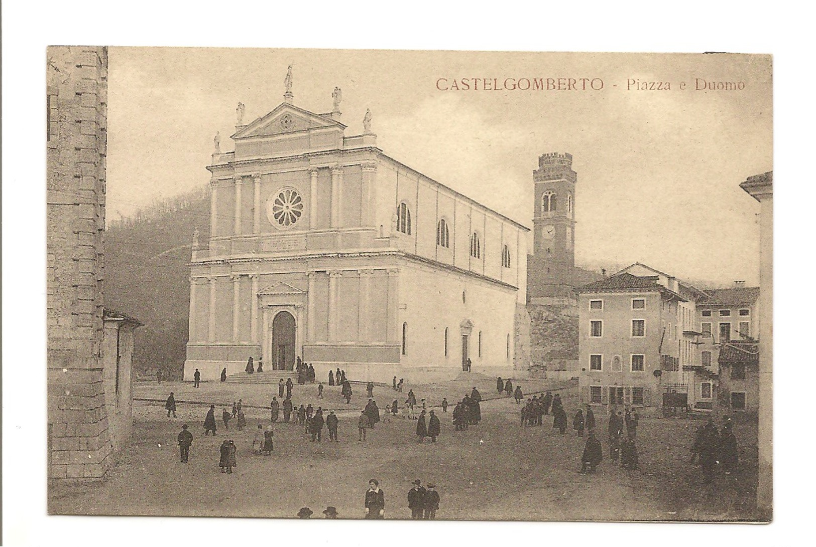 CASTELGOMBERTO - PIAZZA E DUOMO - Vicenza