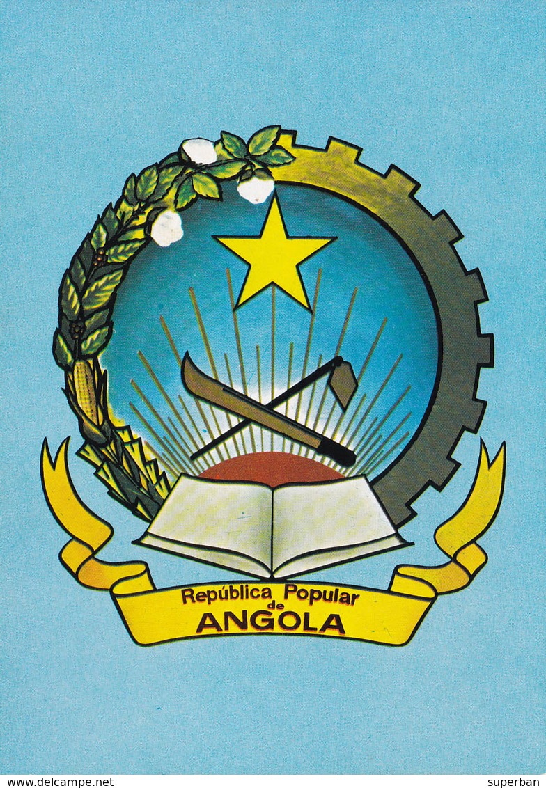 PROPAGANDE / PROPAGANDA : MOVIMENTO POPULAR DE LIBERTAÇAO DE ANGOLA / MPLA / PARTIDO DO TRABALHO - 1978 (aa472) - Angola