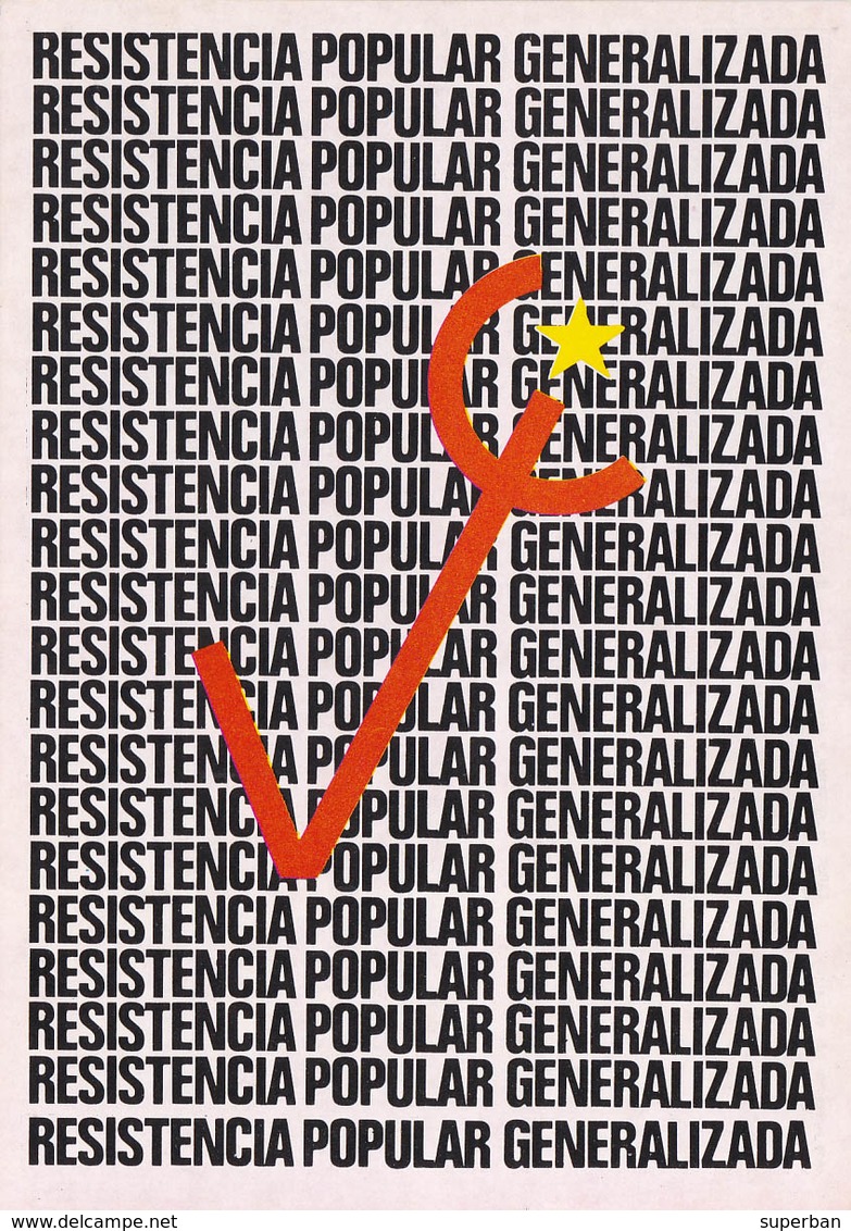 PROPAGANDE / PROPAGANDA : MOVIMENTO POPULAR DE LIBERTAÇAO DE ANGOLA / MPLA / PARTIDO DO TRABALHO - 1978 (aa476) - Angola