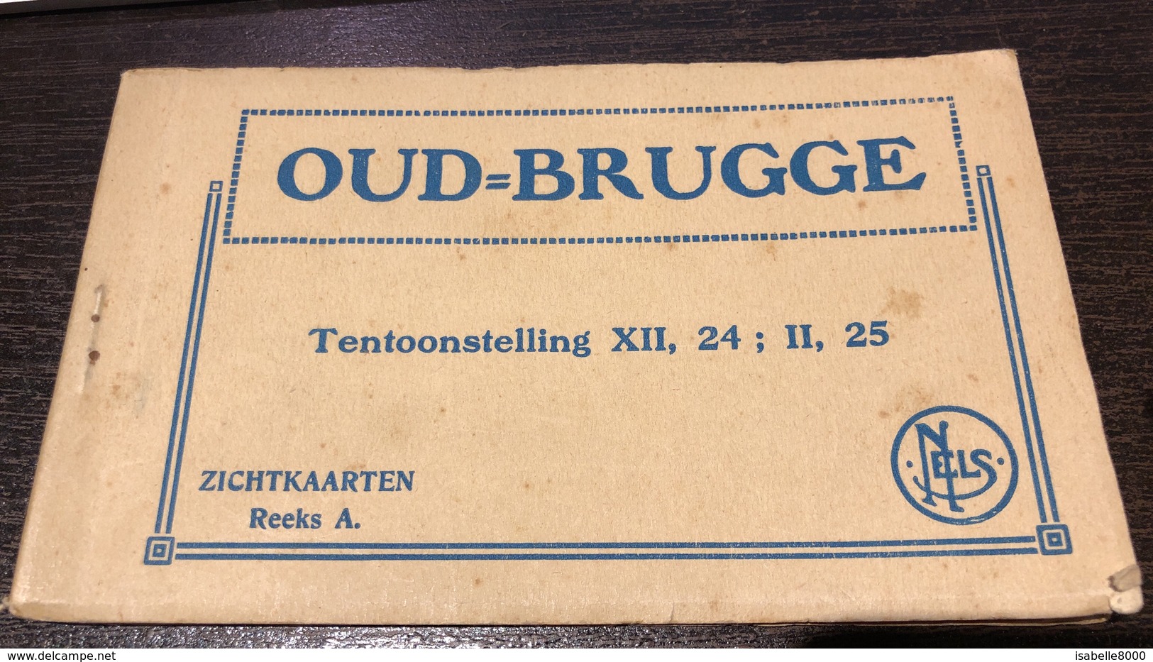 Brugge  Bruges Oud Brugge  Tentoonstelling XII 24 II 25  Zichtkaarten Boekje Met 12 Postkaarten          I 5354 - Brugge