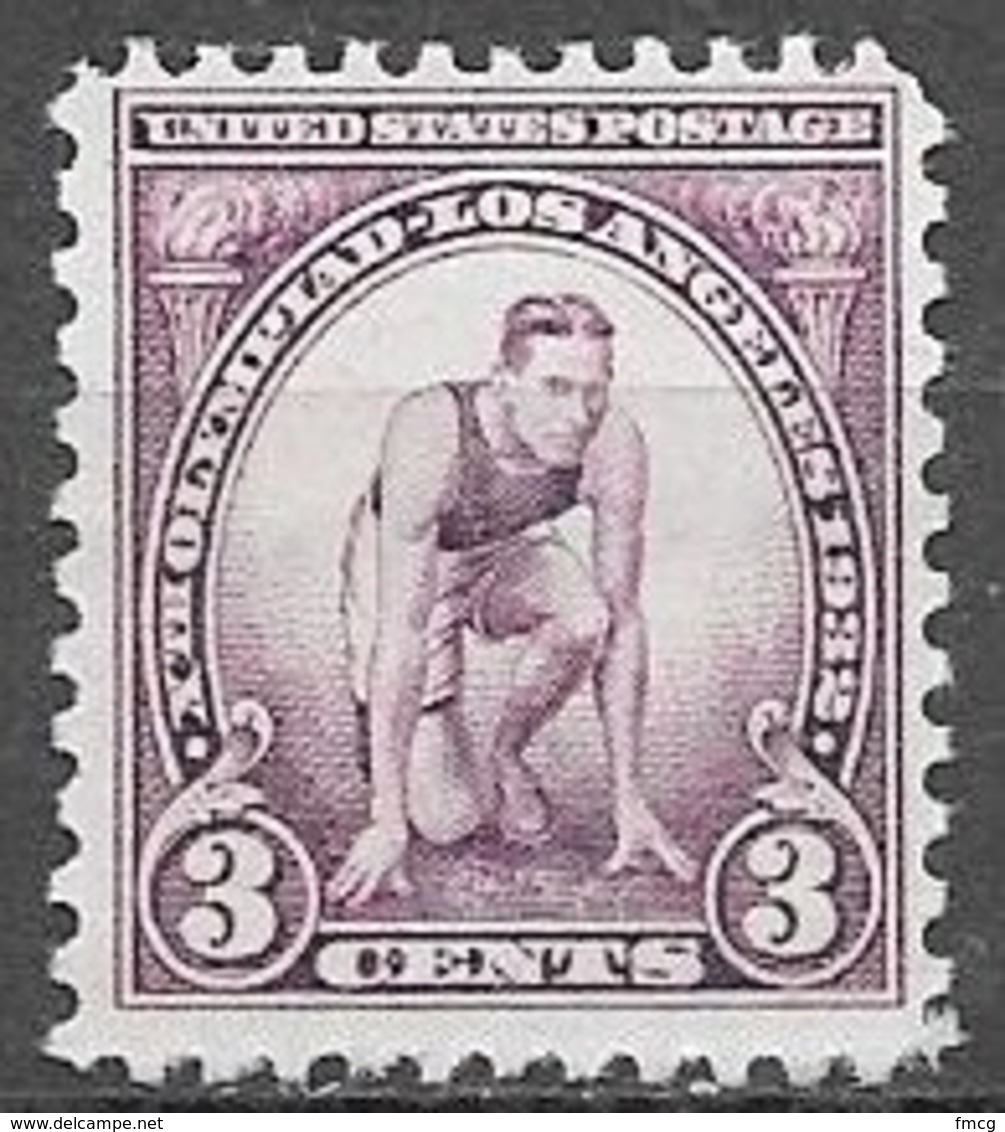 1932 Summer Olympics, 3 Cents, Mint Never Hinged - Ongebruikt