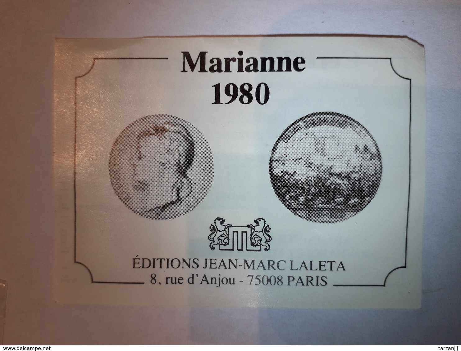 Médaille Argent Essai Marianne Prise De La Bastille1980 Silver 925 - Autres & Non Classés