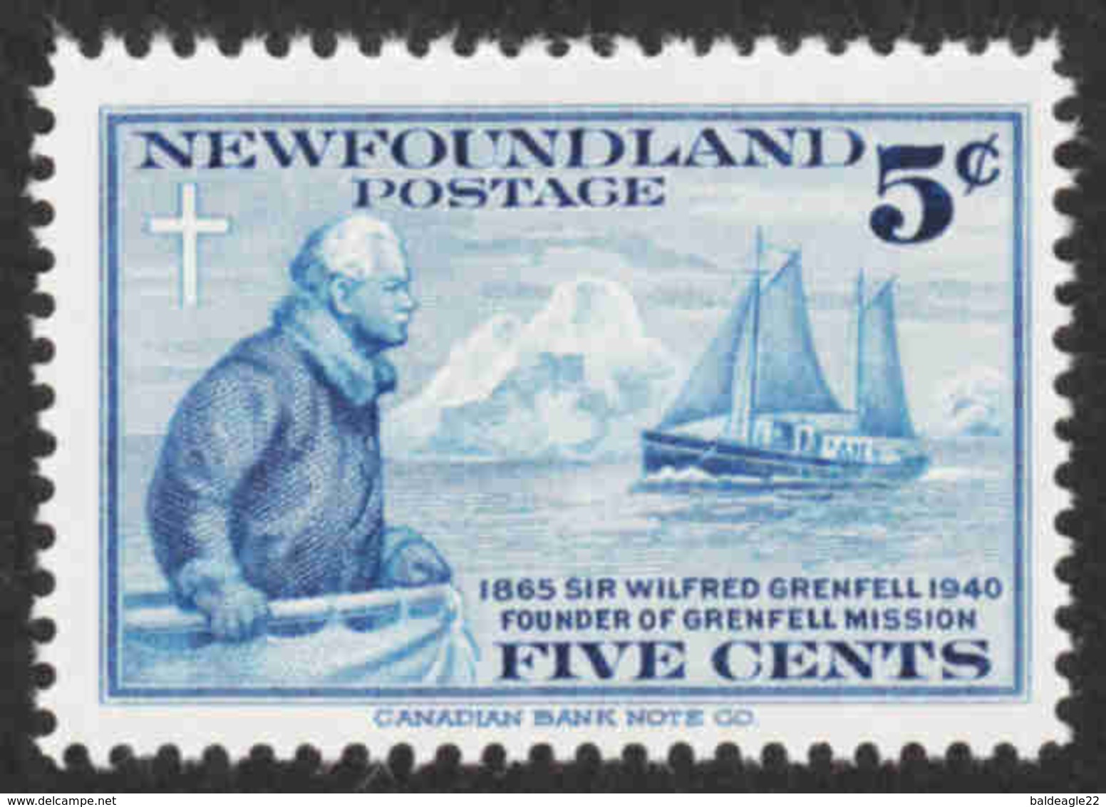 Newfoundland - Scott #252 MNH (2) - 1908-1947
