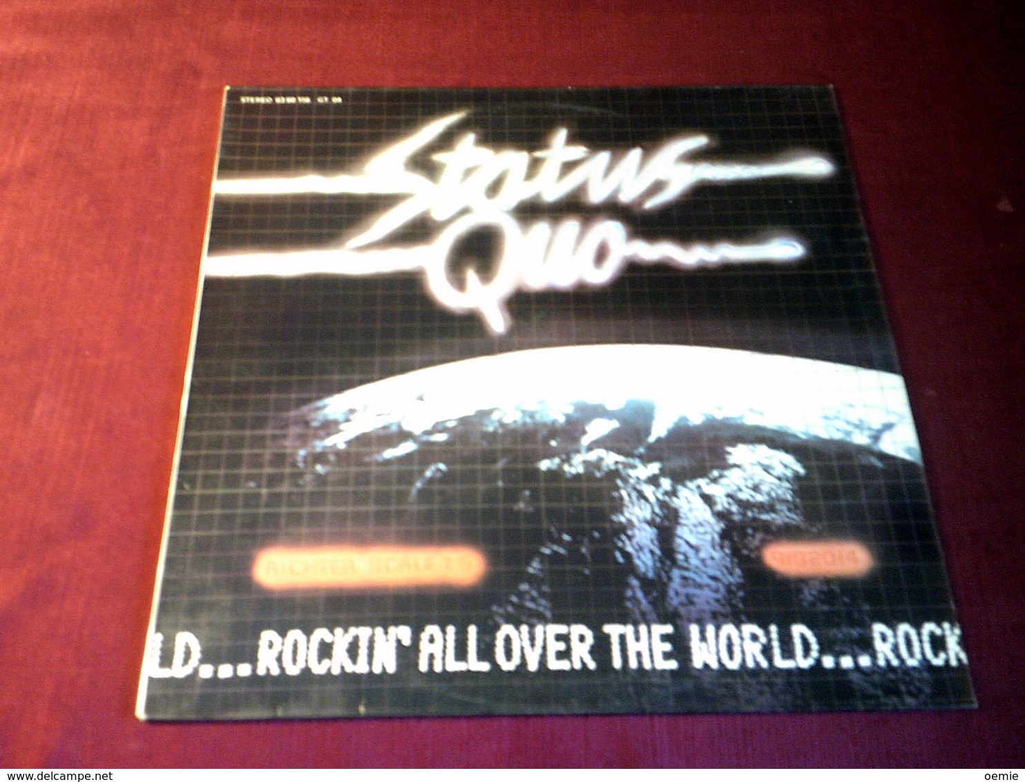 STATUS QUO  °  ROCKIN' ALL OVER THE WORLD   PRESSAGE ESPAGNE - Rock