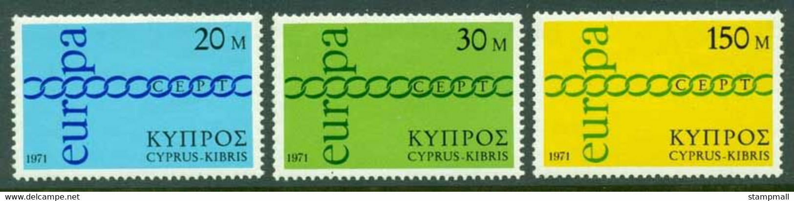 Cyprus 1971 Europa MUH Lot15319 - Unused Stamps