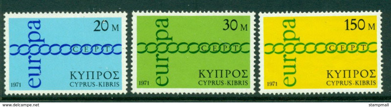 Cyprus 1971 Europa MUH Lot16735 - Unused Stamps