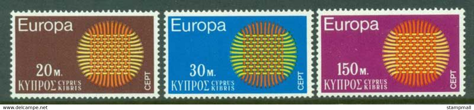 Cyprus 1970 Europa MUH Lot15318 - Unused Stamps