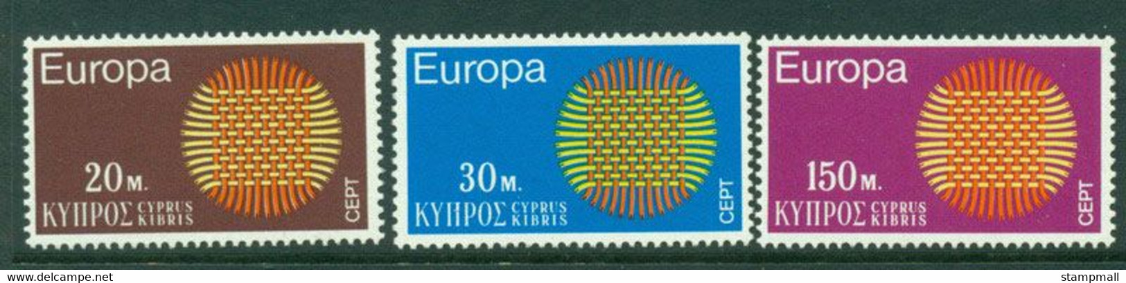 Cyprus 1970 Europa MUH Lot16731 - Unused Stamps
