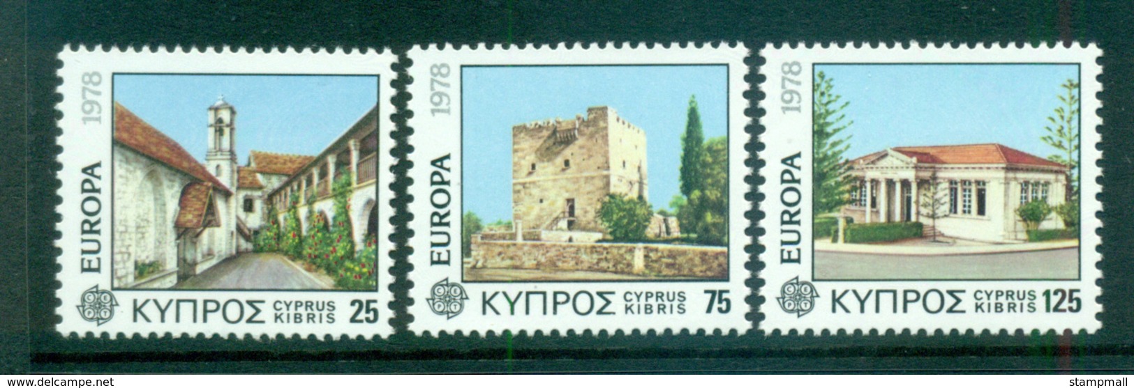 Cyprus 1978 Europa, Architecture MUH Lot65707 - Unused Stamps