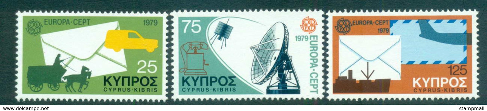 Cyprus 1979 Europa, Communications MUH Lot65745 - Unused Stamps