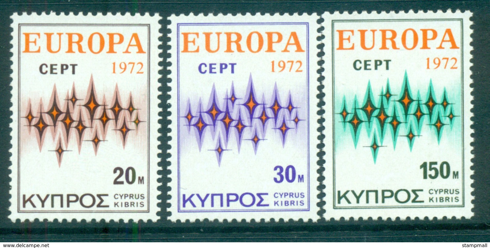 Cyprus 1972 Europa, Sparkles MUH Lot65552 - Unused Stamps