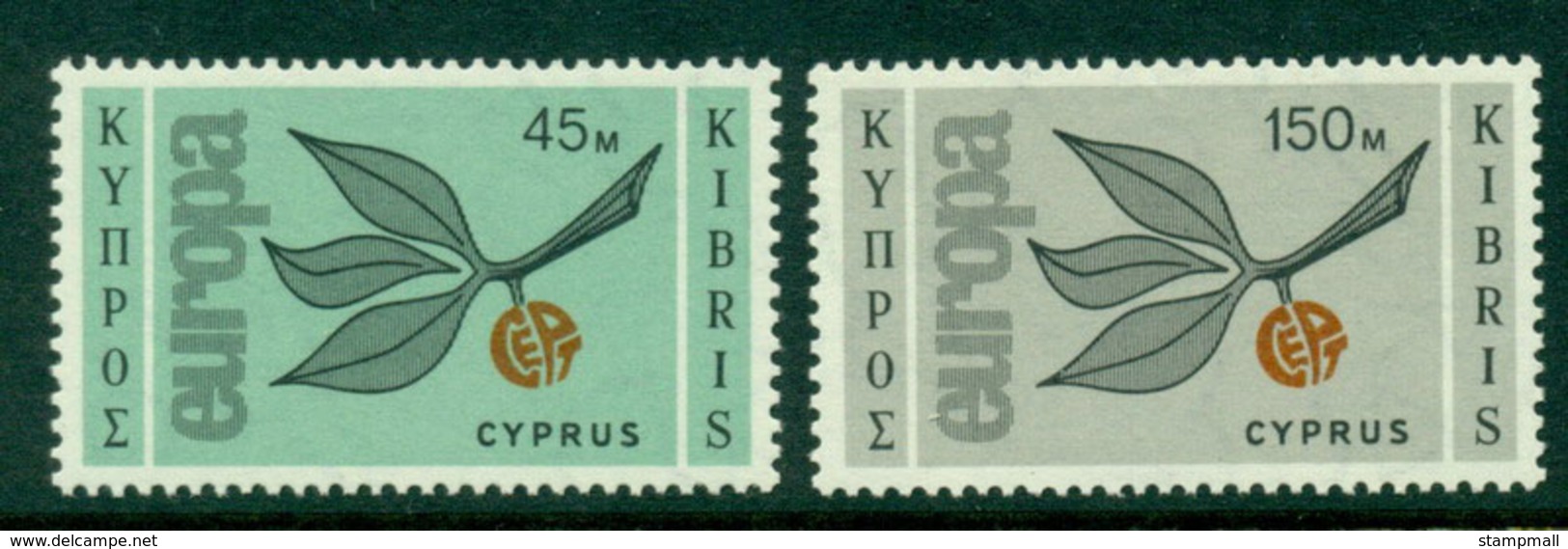 Cyprus 1965 Europa 45 & 150m MUH Lot16712 - Unused Stamps