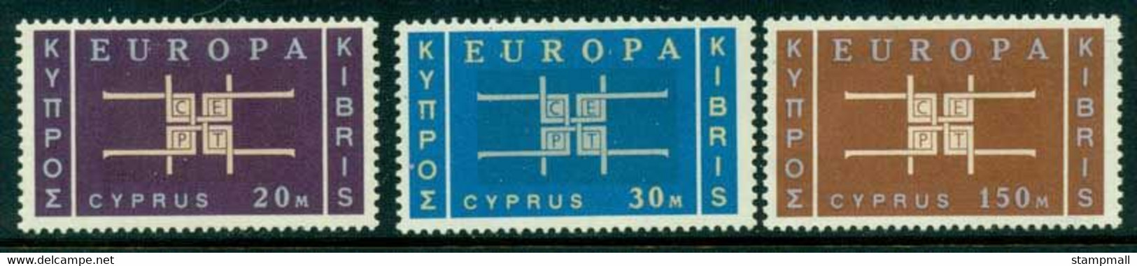 Cyprus 1963 2nd Europa MH Lot15306 - Unused Stamps