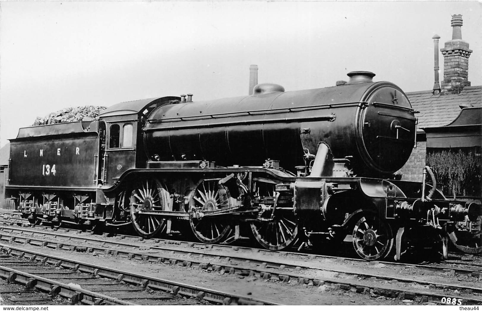 ¤¤ -  ANGLETERRE   -  Carte-Photo D'un Dépot De Train  -  Gare  - Chemin De Fer - - Stations With Trains