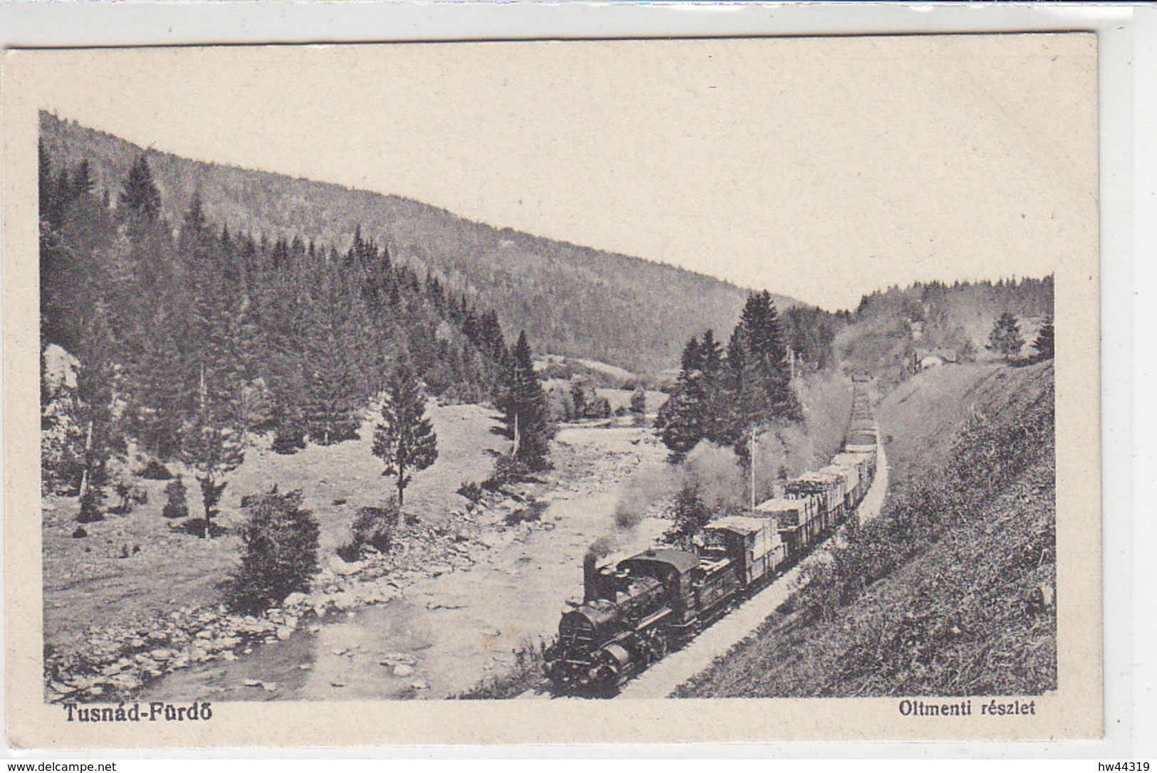 Dampfzug In Tusnad-Fürdö - 1918 - Treni
