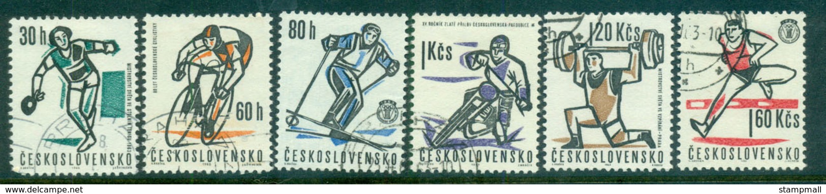 Czechoslovakia 1963 Sports FU Lot70132 - Unused Stamps