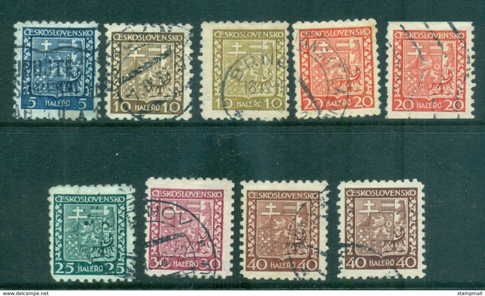 Czechoslovakia 1929-37 Coat Of Arms FU Lot69887 - Used Stamps